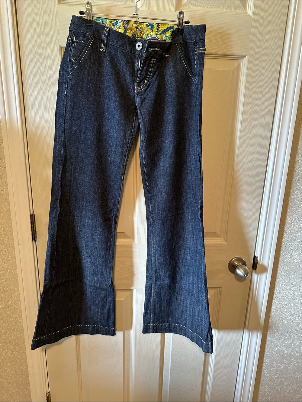 Miss Me Dark Blue Flare Jeans
